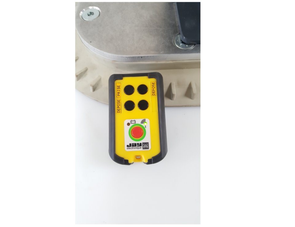 Radiocommande pour palonnier à ventouse Serema